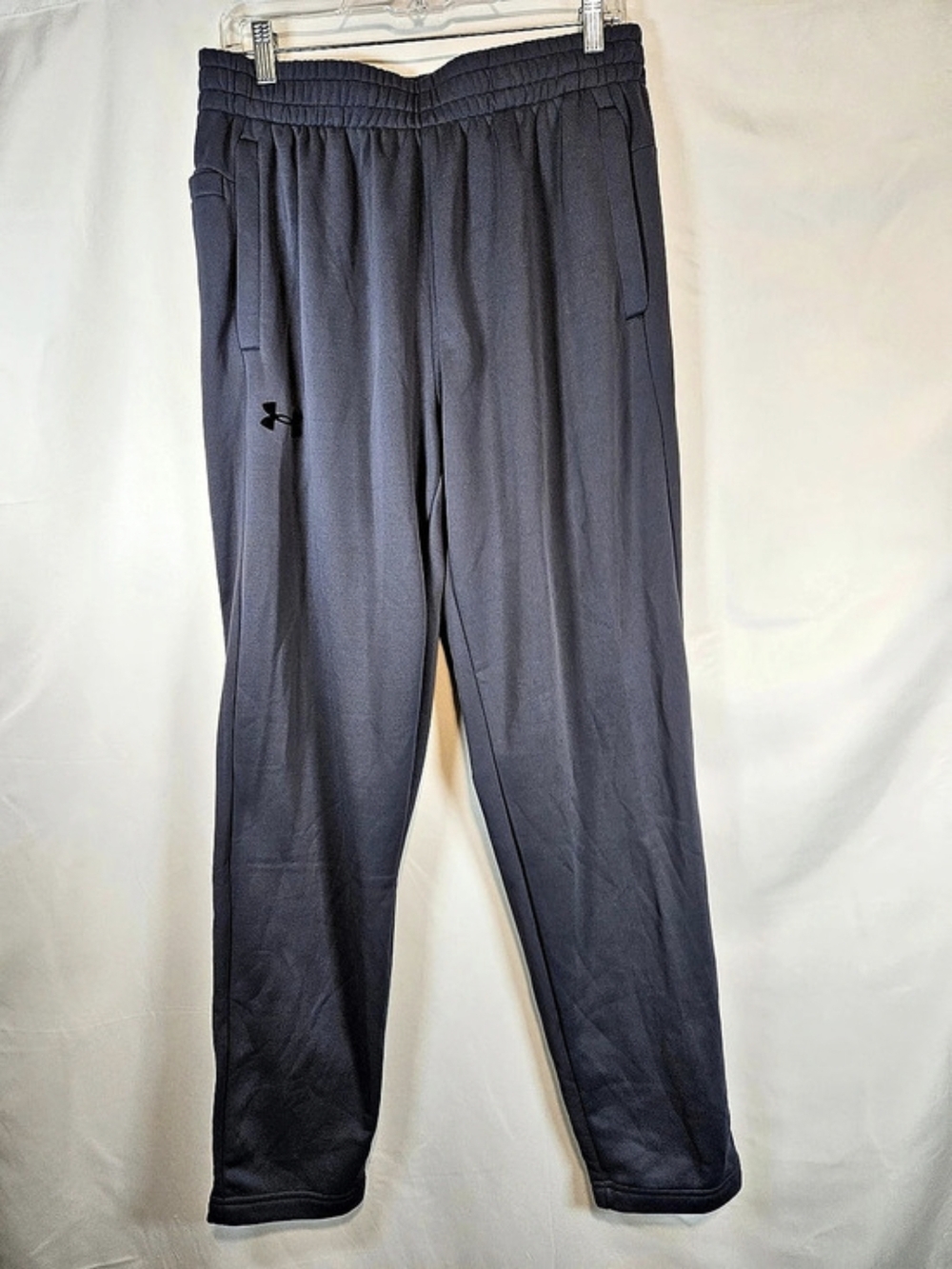 Under Armour UA Armour Fleece Pants Men's Gray Polyester Joggers Size Large NWT